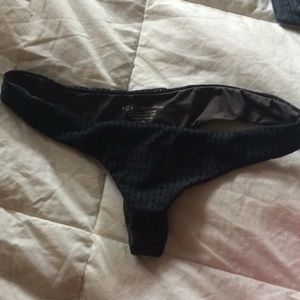 acacia hookipa black mesh bottoms